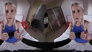 Dark room VR: 'Suck my tits, assistant?'