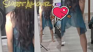 我为你试穿情趣内衣 无裆丁字裤