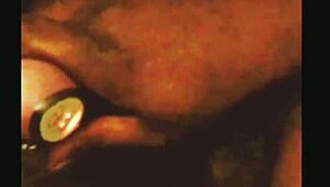 Watch as she squirts gushily with her favorite toy