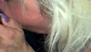 mature latina slut deepthroats big black cock in interracial sucking session