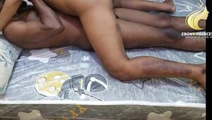 Ebonyprincess Experiences Intense Double Penetration With Big Black Cock