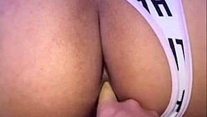 Ala's body trembles with pleasure from arab sex