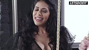 Julia De Lucia's Holes Plowed Deep!