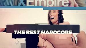 Jayla Pages rides chocolate god's massive cock intensely