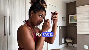 I Watched This Brunette Latina Swallow My Full Cum in Her Mouth