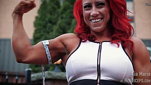 Tia Marie's Muscle Bicep Measurements
