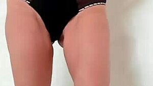 Dude milf crams eggs in pussy closeup biology insemination handjob creampie