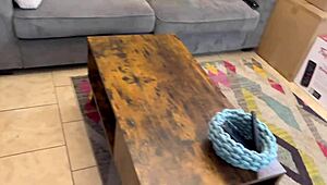 The Maintenance Man Gets Lucky with a Cam Girl!