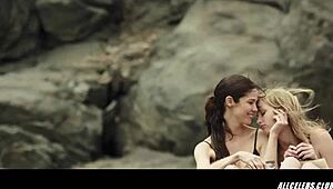 Juana Acosta And Ingrid García Jonsson Bare Moments In Acantilado