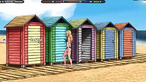 A Lustful Landlord Teaches Innocent Jenny Passionate Kissing