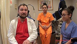 Spy cam catches Mia Sanchez's student physical with doctor at Tampa University