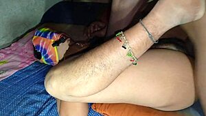 Fuck That Step Sister Hard At Night With Hindi Audio!