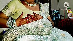 Horny Indian bhabhi sneaks away from wedding for wild pov hardcore fucking with big cock