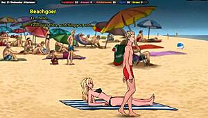 A Lustful Landlord Teaches Innocent Jenny Passionate Kissing