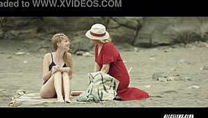 Juana Acosta And Ingrid García Jonsson Bare Moments In Acantilado