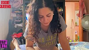 Wow, This Argentine Slut Babyluna939 Sucks and Jerks Until I Cum Hard!