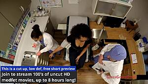 Spy cam catches Mia Sanchez's student physical with doctor at Tampa University