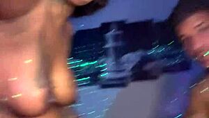 Boyfriend's cock makes me wet with blowjob and doggy fucking.