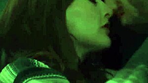 Romantic Encounter with Cute Brunette