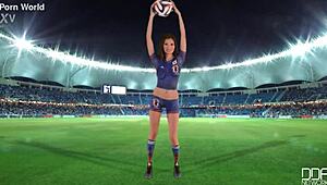 japanese narrow ass and natural tits in sneakers make me emotional