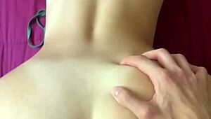 girlfriend takes huge cock while wearing bikini on the beach with her friend watching