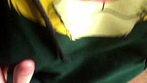 milk dripping in wet student panties 18 in abandoned house for money