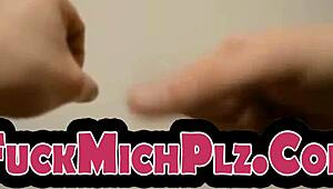 Amazing German Blonde With Big Tits Gets Fucked By Mask