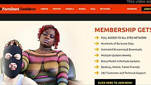 Gogo Fukme Dominates In Total Fetish Ass Worship!