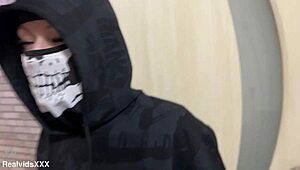 sexy thief falls into trap gets caught then fucked hard pov style