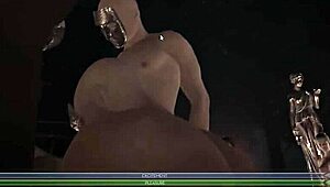 i'm playin angels awakening part 11 with all the hot group action and anal fun