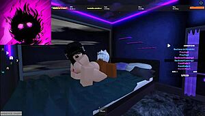 this misty roblox slut rides that monster bbc like a total whore in cowgirl till cum