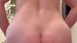 taylor11951 trains with cone dildo for wide anal stretch