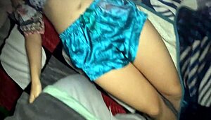 18-Year-Old Stepsis with Perfect Body Takes Huge Cock in Homemade Pussy Pounding Video!