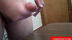 solo guy cums hard shooting ropes just for you in free video