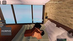 Shaved mixed babe's pussy and ass wrecked rough by monster BBC with creampie