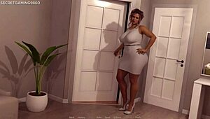 hot futa with big dick pounds friends tight pussies in 3d hentai game