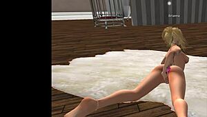 brianna's american prostitute lap dance turns into anal assfucking cum