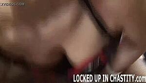 Squirting babes lick and scissor pussies in wild les orgy frenzy