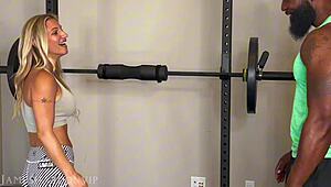 my heart races watching hotwife lure trainer into passion