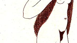 Vintage Erotic Drawings Capture Retro Sensual Art Masterpieces