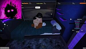this misty roblox slut rides that monster bbc like a total whore in cowgirl till cum