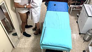 married argentinian nurse lingers late in office spied on hidden cam