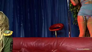 hey, sharing this fat cock has these two blondes in stockings moaning wildly!