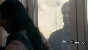 Delivery dude saves horny teen 18+ with taboo pounding 😈🔥