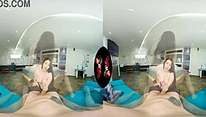 yo, this big ass latina gets pounded hard in vr pov reality assfucking