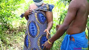 Ebony queen rides cock making blind man cry