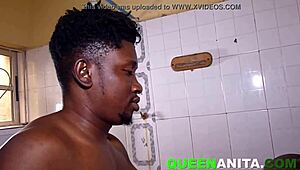 I love sucking that huge cock between my fat ass and big boobs till cumshot!