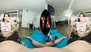 yo, this big ass latina gets pounded hard in vr pov reality assfucking