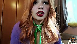 kinky latina slave farts in halloween cosplay bdsm beaver closeups