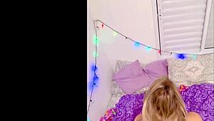 Boyfriend's brother made me wear flowery dress and fucked my shaved pussy raw!!